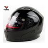 2019 New YOHE undrape face motorcycle helmet YH953 double lens Flip Up Motorbike helmets made of ABS PC Lens visor2805181