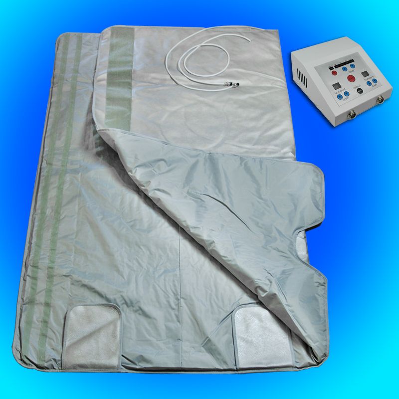 Pro FIR FAR INFRARED SLIMMING SAUNA BLANKET SPA WEIGHT LOSS PORTABLE A9