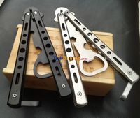 Wholesale NEW Retail hot sale pc Butterfly Knife Styled Bottle Opener bar supplies personalized gift idea
