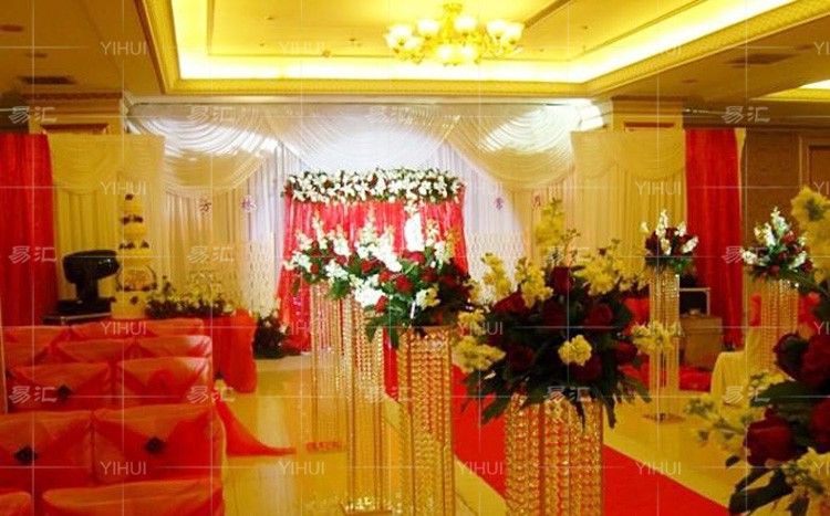 Crystal Pillar for Wedding Walkway,Wedding Decoration Crystal Pillar