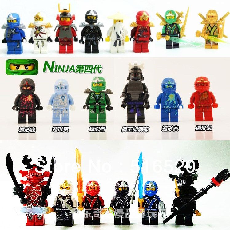 ninjago minifigure lot