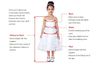 2020 A Line Flower Girl Dresses Tiered kjol Little Girls Birthday Party Wear Kids First Communion Dresses1207042