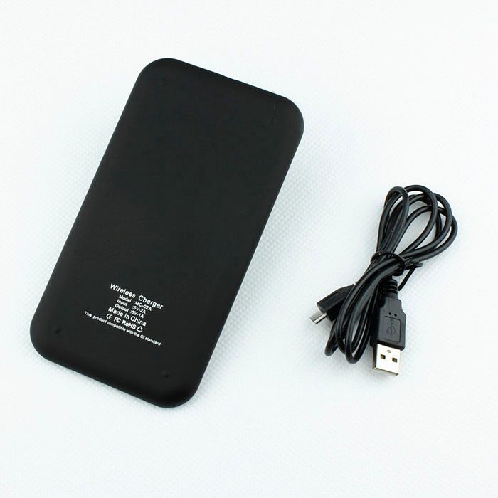 Qi Cargador inalámbrico MC-02A Qi transmisor inalámbrico de carga Pad / Mat Plate para Nexus 4 Nuevo / Nokia Samsung Todos los dispositivos Qi 2013 más nuevo