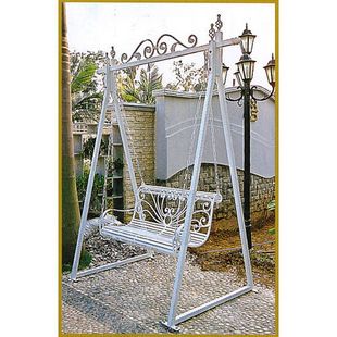 Fashion Wrought Iron Furniture Tieyi Casual Tables And Chairs Outdoor Wrought Iron Swing Frame Rocking Chair Hanging Chair