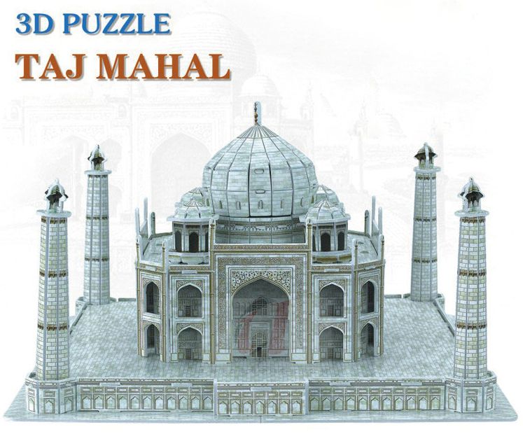 Kreatywny DIY 3D Drewniany układanka modelu - Taj Mahal