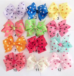 Fashion Childrens Hair Accessories Handwork Bowknot Size About 12 Cm Dot Polka Kids Headwear Fashion Childrens Hair Accessories Handwork Bowknot Size About 12 Cm Dot Polka Kids Headwear