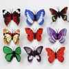 6 cm Güzel Kelebek Buzdolabı Mıknatısları Sevimli Kelebek Pimleri Düğün Iyilik 100 adet/grup FM013