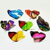 6 cm schöne Schmetterlings-Kühlschrankmagnete, niedliche Schmetterlingsstifte, Hochzeitsbevorzugungen, 100 Stück/Los FM013