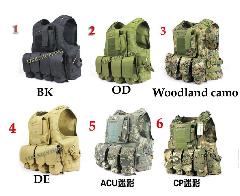 2019 new amphibians combat molle design military tactical vest wire