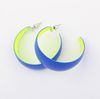 Hot NEW Women's Big Alloy Hoop Earrings 6Coors available Freeshipping