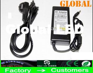 20 Stück Transformator-Netzteil für LED-Streifen 5630 5050 3528 SMD 100–240 V DC 12 V 2A 3A 4A 5A 6A 7A 8A 10A 12,5 A Adapter Router HUB DHL Schiff