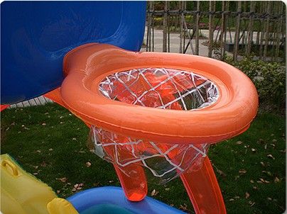 basketball inflatable pool