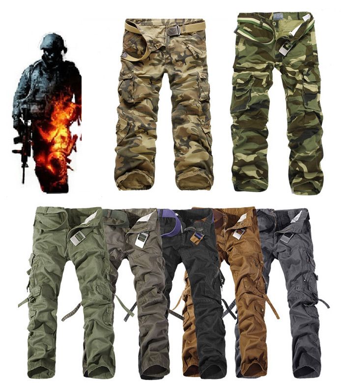 camo work pants