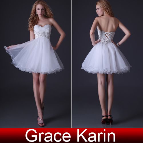 grace karin white dress