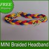 Girl's Mini Braided headband sports mini braided headband
