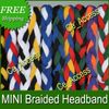 Faixa de cabeça de mini trançado garota headband trançado mini