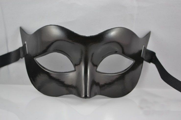 Herrenmaske, Halloween-Maskerade-Masken, Karneval, venezianische Tanzparty, Gesicht der Maske, gemischte Farbe #3702