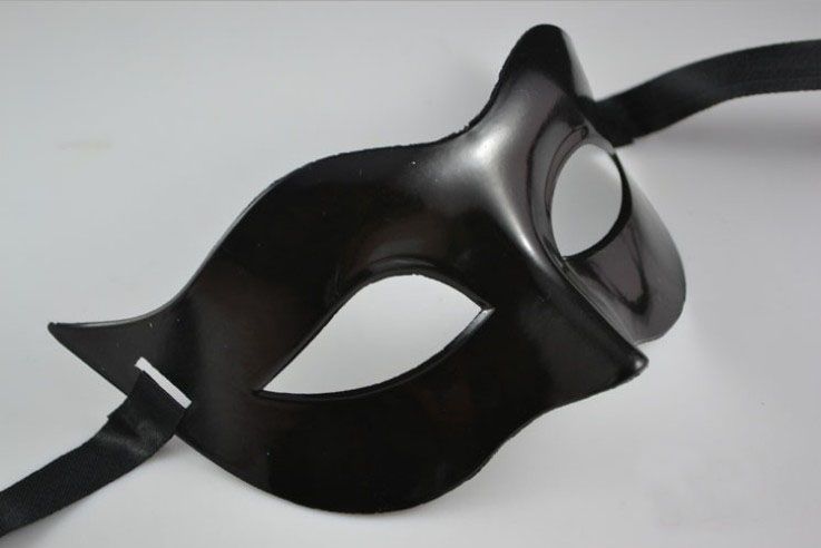 Mens Mask Halloween Masquerade Masks Mardi Gras Venetian Dance Party Ansikte Masken Blandad färg # 3702