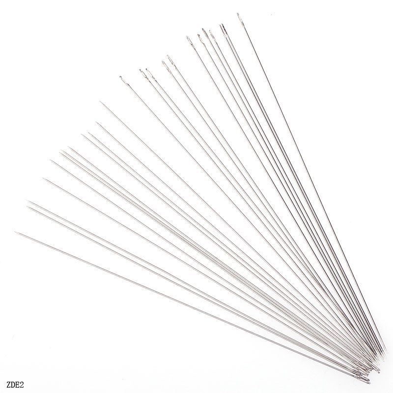 2019 0.45mm Diameter Beading Threading Wire Needles Crafts Convenient