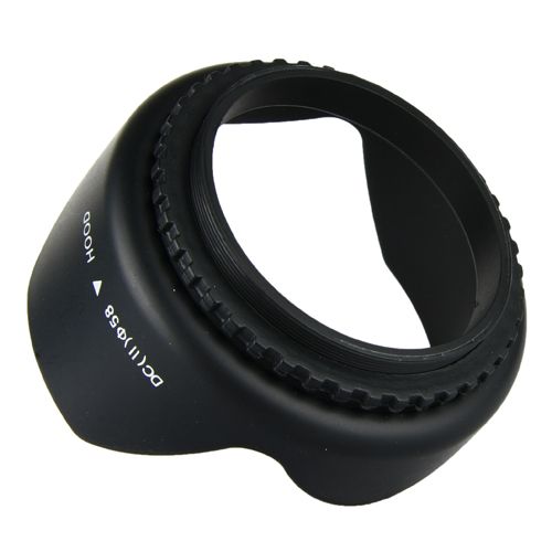 58mm Flower/Petal Lens Hood For Nikon Canon Sigma Tamron Sony Minolta