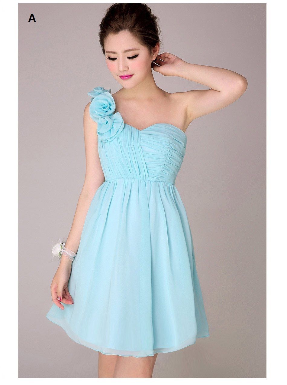 New Beach Wedding Bridesmaid Dresses Mixed Styles Short Knee Length Wedding Party Beaded Cheap Chiffon Bridesmaid Dresses1677122