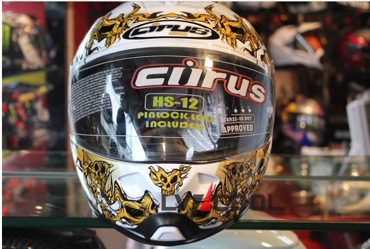 Genuine Hjc Dual Lens Helmet CIRUS Motorcycle Helmets HS 12 Ran Helmet