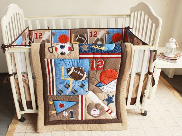 designer boy crib bedding