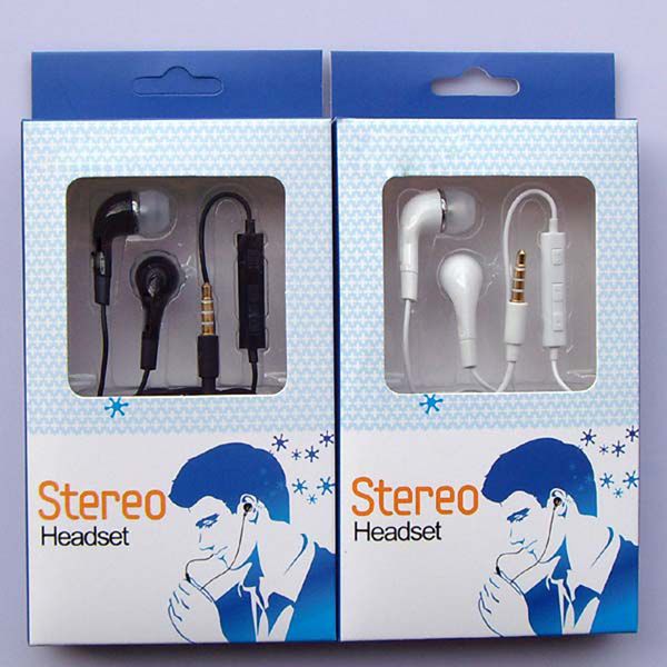 In Ear Earphone Headphones With Remote And MIC For Samsung Galaxy Note