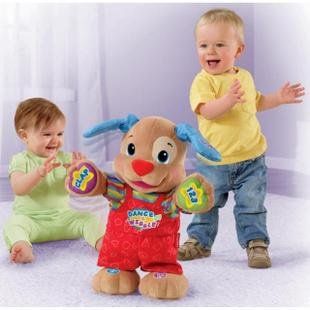 perro musical de fisher price