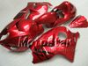 7 regali kit carene per suzuki gsx1300r hayabusa 1996 2007 gsx 1300r 9607 gsx1300r tutta la carenatura rossa lucida bdoy set sf76