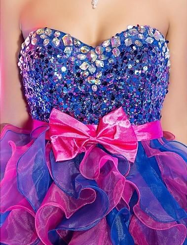 rhinestone colorful puffy multi short dress dresses homecoming graceful fashionable lt110 arrival prom mini dhgate