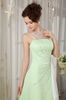 Custom Made Collection Sexy Spaghetti Satin Mint and white Evening Party Dresses Beads Formal Gowns Mother of the Bride Dresses