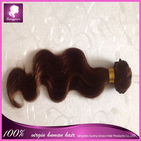 Sunny Grace Dark Brown Body Wave Indonesian Human Hair Weave For