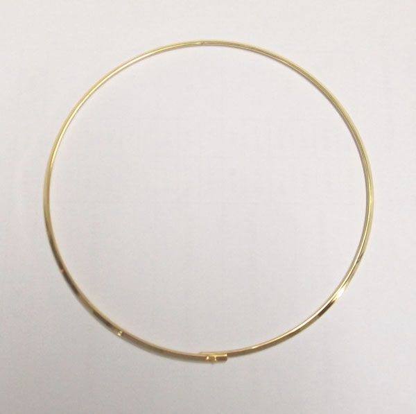 lot Gold Plated Choker Necklace Wire For DIY Craft Fashion Jewelry 18inch W1985257748496953