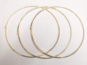 10pcs lot Gold Plated Choker Necklace Wire For DIY Craft Fashion Jewelry 18inch W19