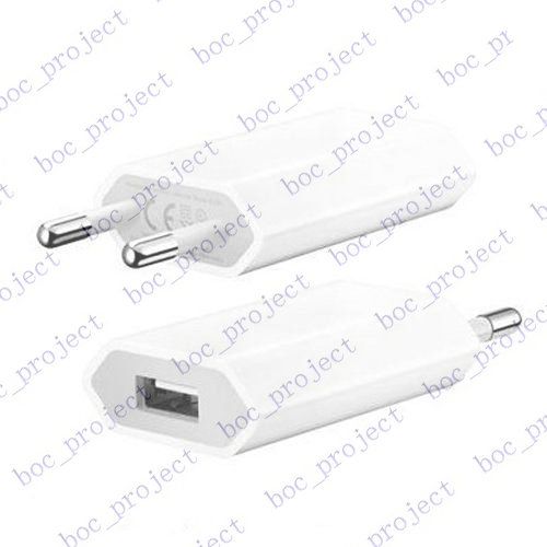 

AC Power USB Long Wall Charger For iPhone 6 7 8 Europe chargers EU Plug 200pcs/lot
