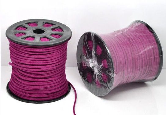1 Roll95m 25mm15mm Velvet leather fabric rope suede cashmere necklace cords DIY Materials Accessories 9941540