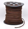 1 roll95m 25 mm15 mm tissu de mode Velvet Cuir Corde en cuir Premium Collier en daim