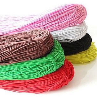 JLB 1 Roll(240m) 1mm Fashion Waxed Cotton Rope Bracelet/ Necklace Cord Beading Cords DIY Materials Accessories Free shipping