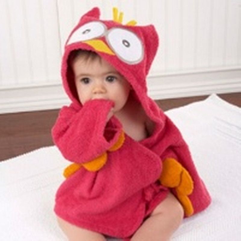 Wholesale Baby Bath Towels Animal Children Bath Robe Newborn Blankets