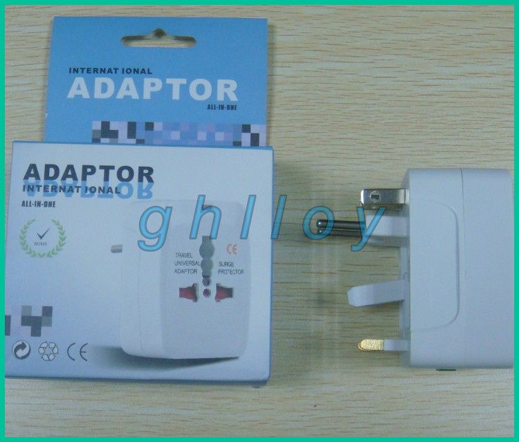 Universal International Plug Adapter Adaptor ALL IN ONE AC Power Plug Travel adaptor 