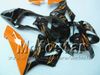 7 Gifts injection molding fairings kit for HONDA CBR 600 RR 03 04 CBR600RR F5 2003 2004 orange flame motorcycle fairing set sq77