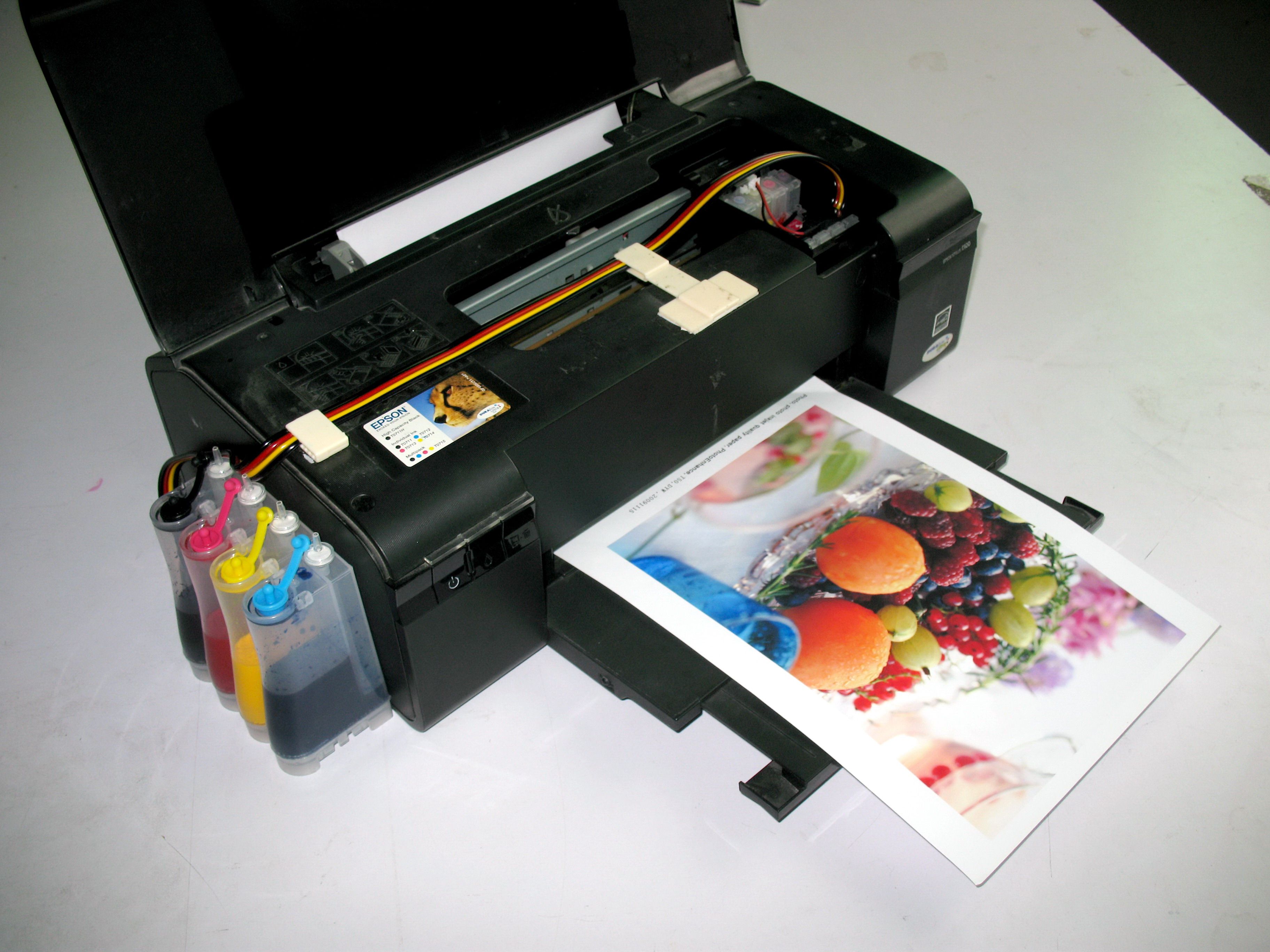 Pigment Ink Ciss for Epson Stylus C120 Printer,plug And Play,T0691