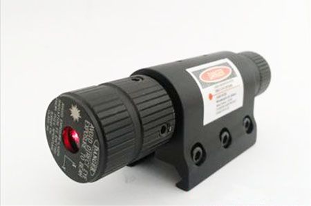배럴 마운트 20mm picatinny 레일 전술 빨간색 레이저 사이트 범위