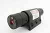 Mirino laser tattico rosso con guida picatinny da 20 mm per montaggio su canna