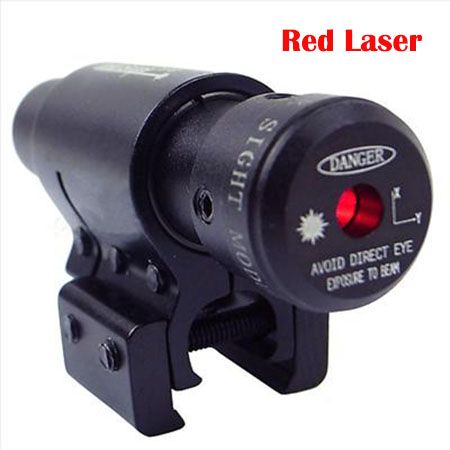 Taktisches Gewehr Red Laser Sight Dot Scope mit 11 mm/20 mm Zielfernrohrmontage