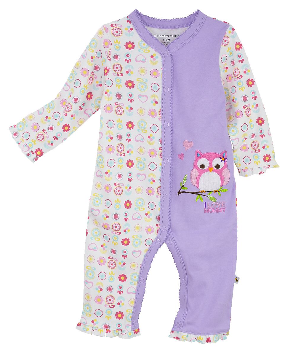 First Moments Retail Zebra Baby Rompers Baby Girls Pajamas Baby Clothes