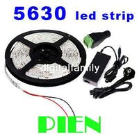 Wholesale Super bright led strip light Flexible SMD LED M Warm white Cool white V Waterproof A Power supply for bedroom living room