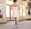 Hot Style Classical One Shoulder Empire A-line Bridesmaid Gown short Evening Dress