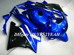 Honda CBR600F2 için motosiklet Fairing kiti 91 92 93 94 CBR600 F2 1991 1992 1994 ABS Mavi siyah Fairings set + Hediyeler HG03